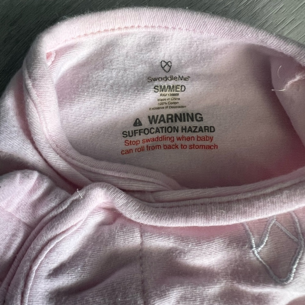 Set of 3 SwaddleMe Pink Patterned Swaddle Blankets - Picture 8 of 8